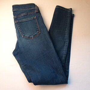 Banana Republic Denim Jeans Size 26/2 Sculpt Skinny Low Rise Medium Wash